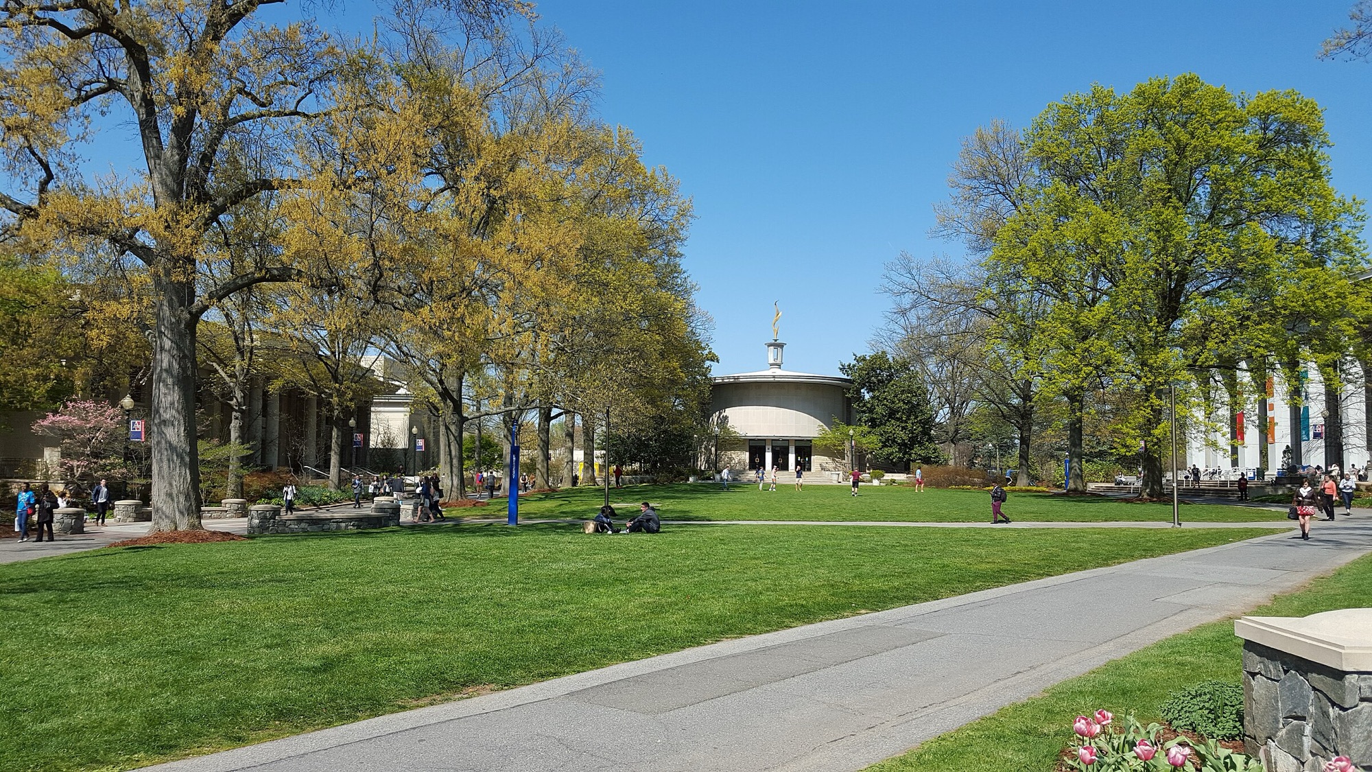 American University campus