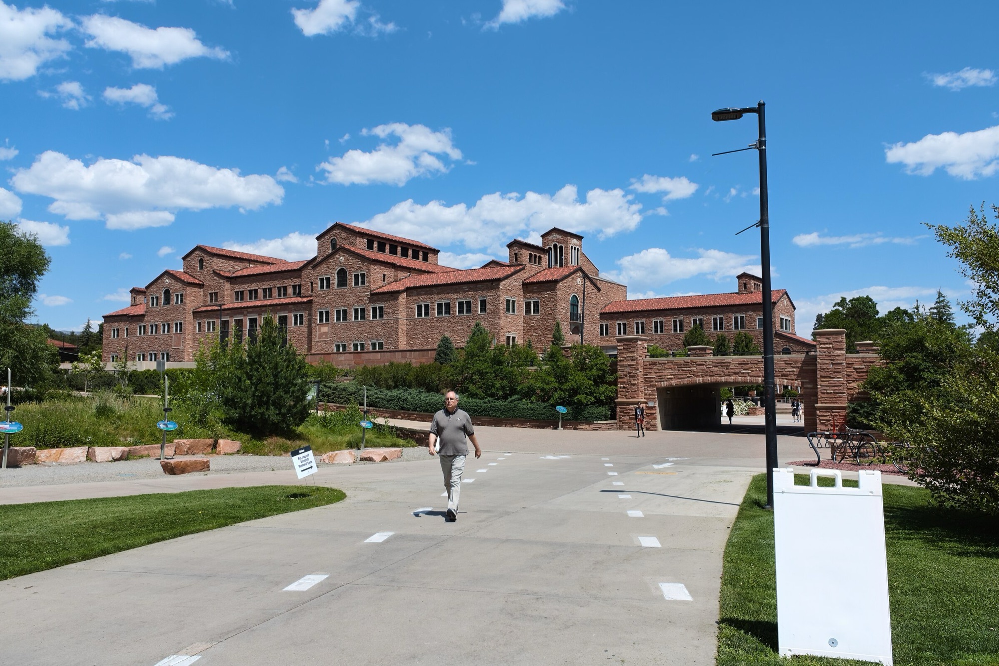 CU Boulder campus